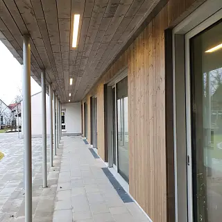 Holzfassade