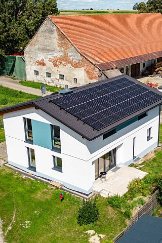 Dachaufstockung eines Einfamilienhauses